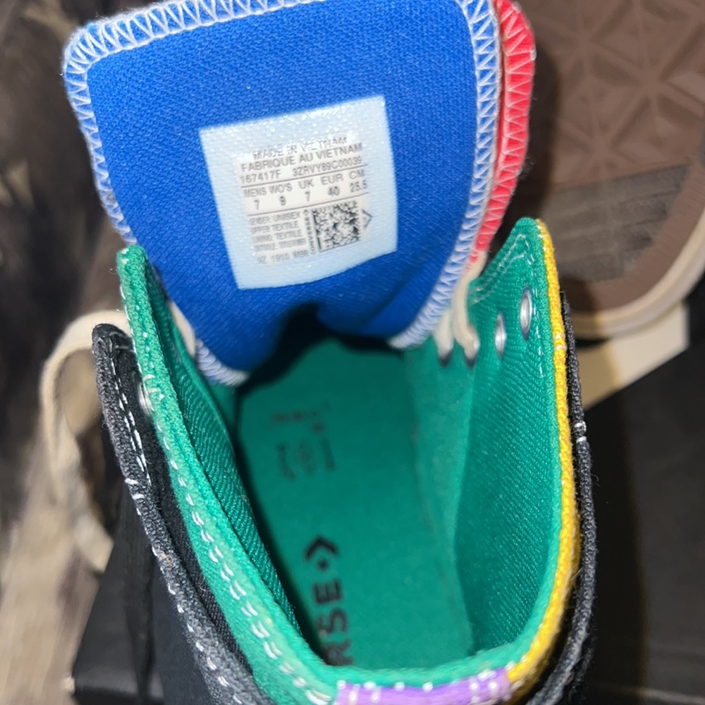 Double Upper Classic Multi Color Converse - image 6
